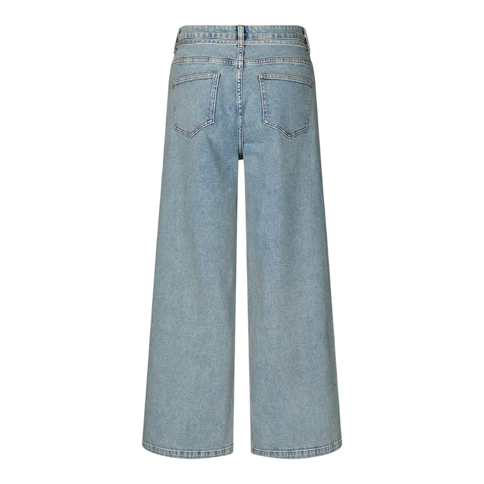 Modström Isoldemd Solid Pants Blue Beige Wash