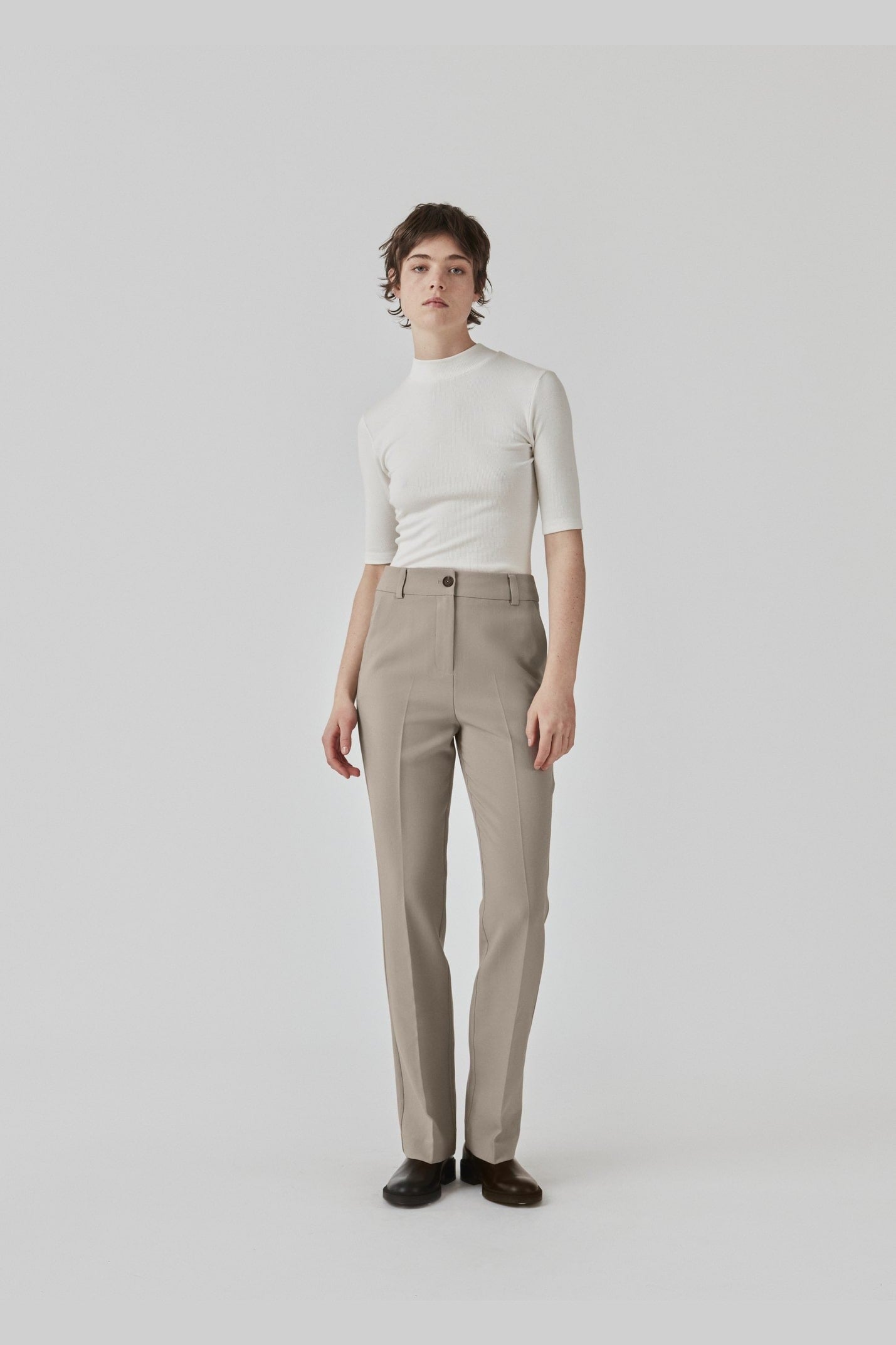 Modström Krown t-shirt Porcelain