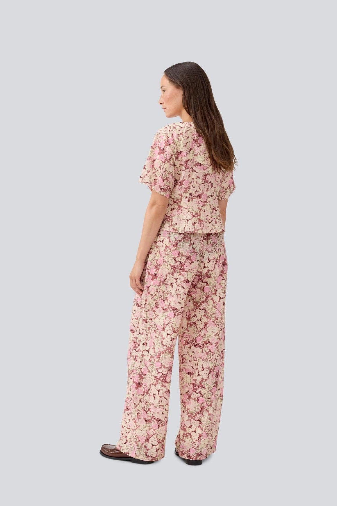 Modström MeliaMD print top Pink Blossom