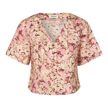 Modström MeliaMD print top Pink Blossom
