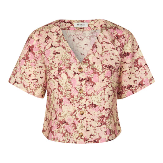 Modström MeliaMD print top Pink Blossom