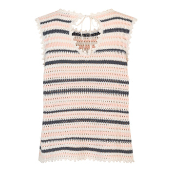 Modström MieMD stripe top Veiled Ombre