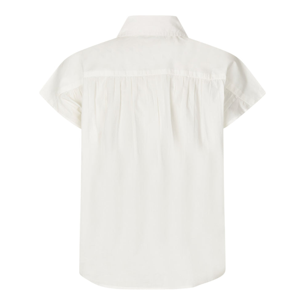 Modström Nanikamd SS shirt Soft White