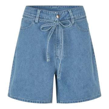 Modström Naomamd solid shorts Vintage Blue