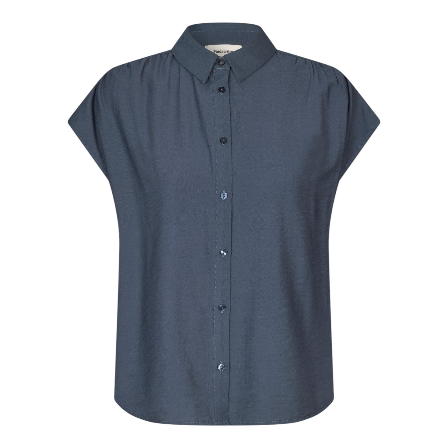 Modström Nickimd ss shirt Ombre Blue