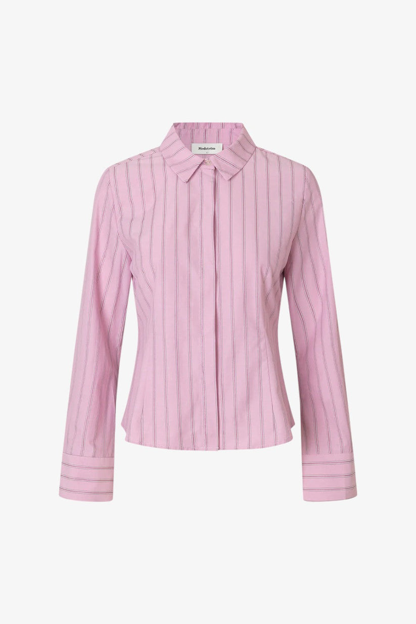 Modström Starleemd Shirt Pink Stripe