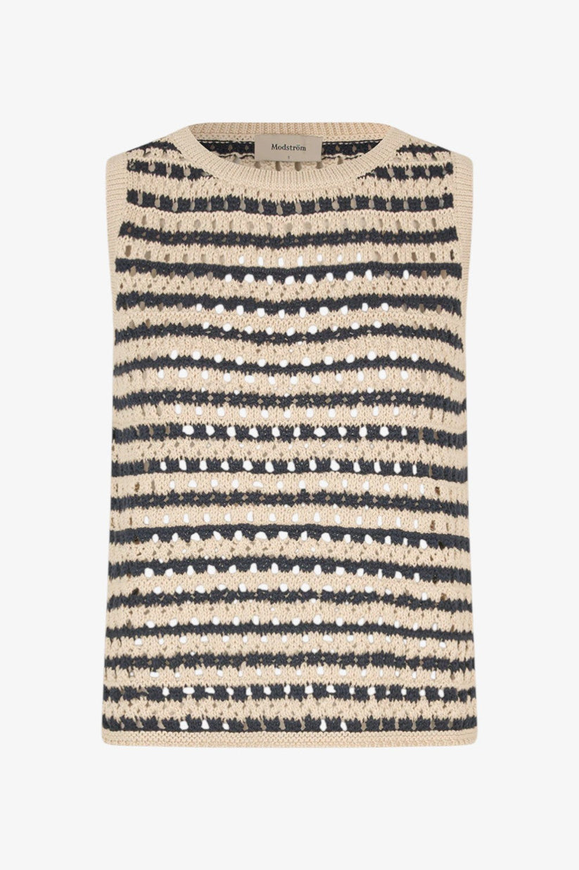 Modström Vestermd Top Navy Summer