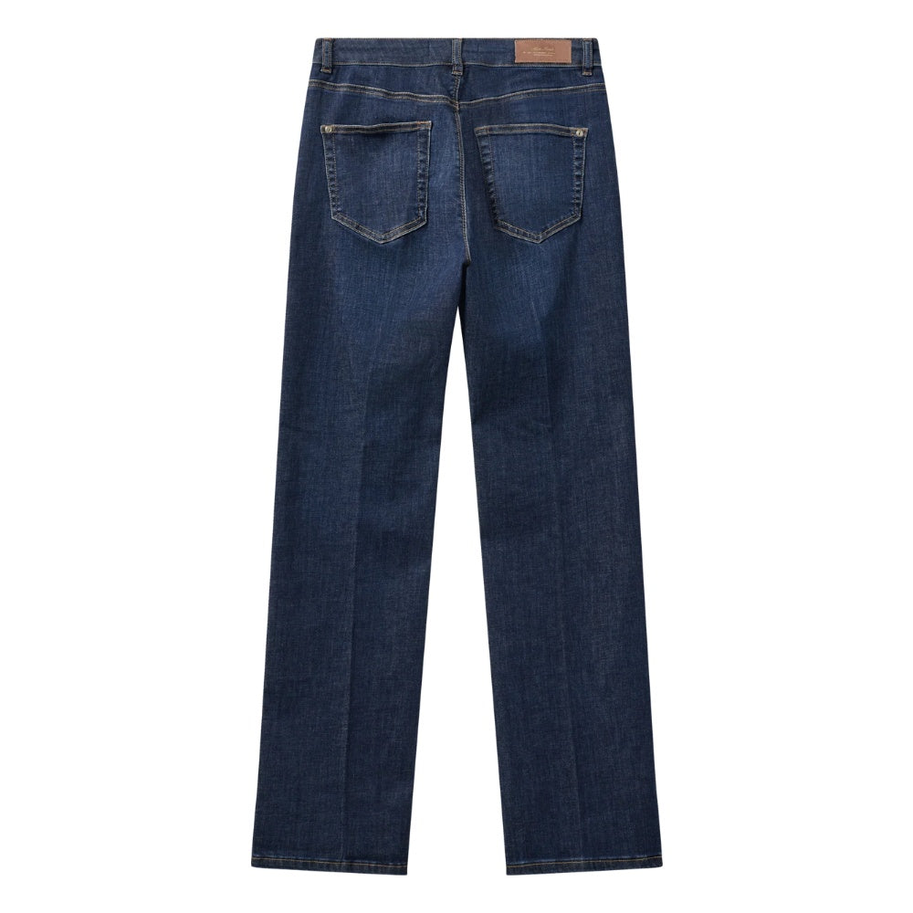 Mos Mosh W Cecilia Cover Jeans Blue Denim Ankle
