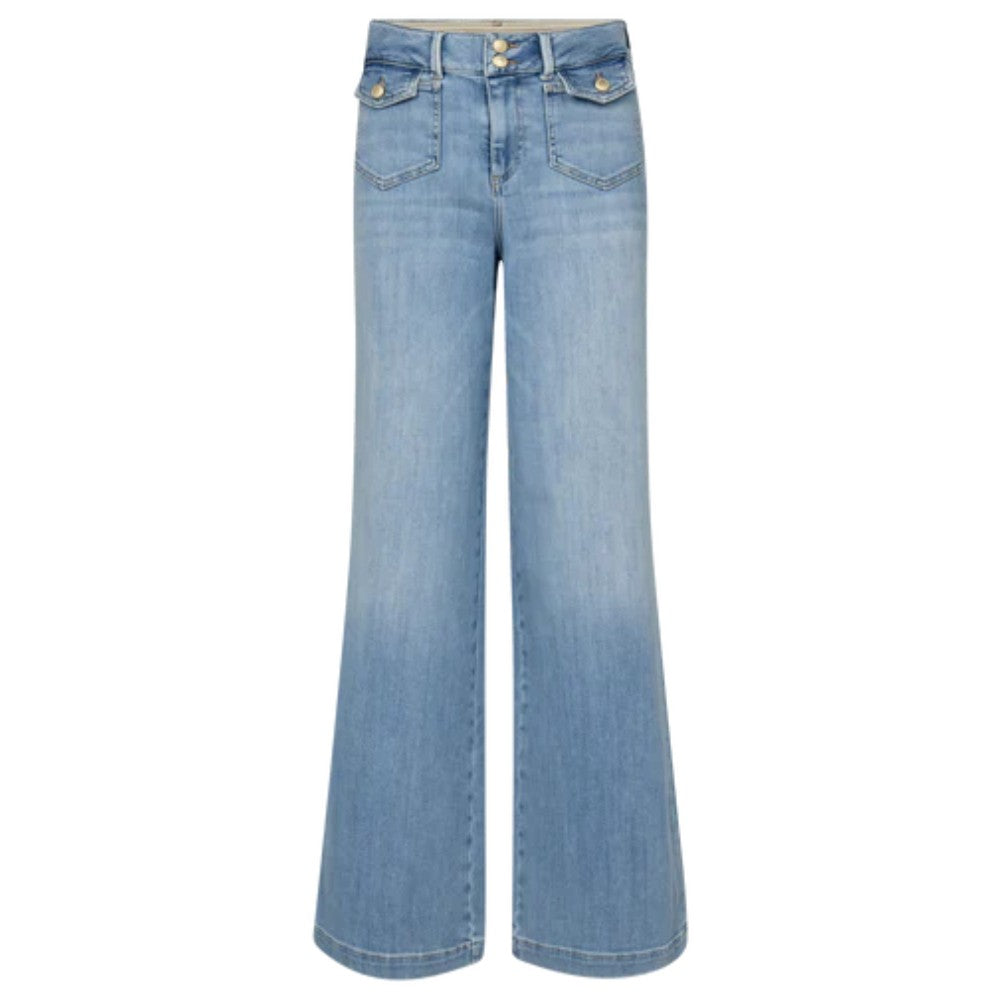 Mos Mosh W Colette Grendel Jeans Light Blue