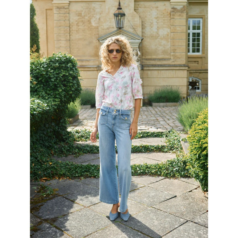Mos Mosh W Colette Grendel Jeans Light Blue
