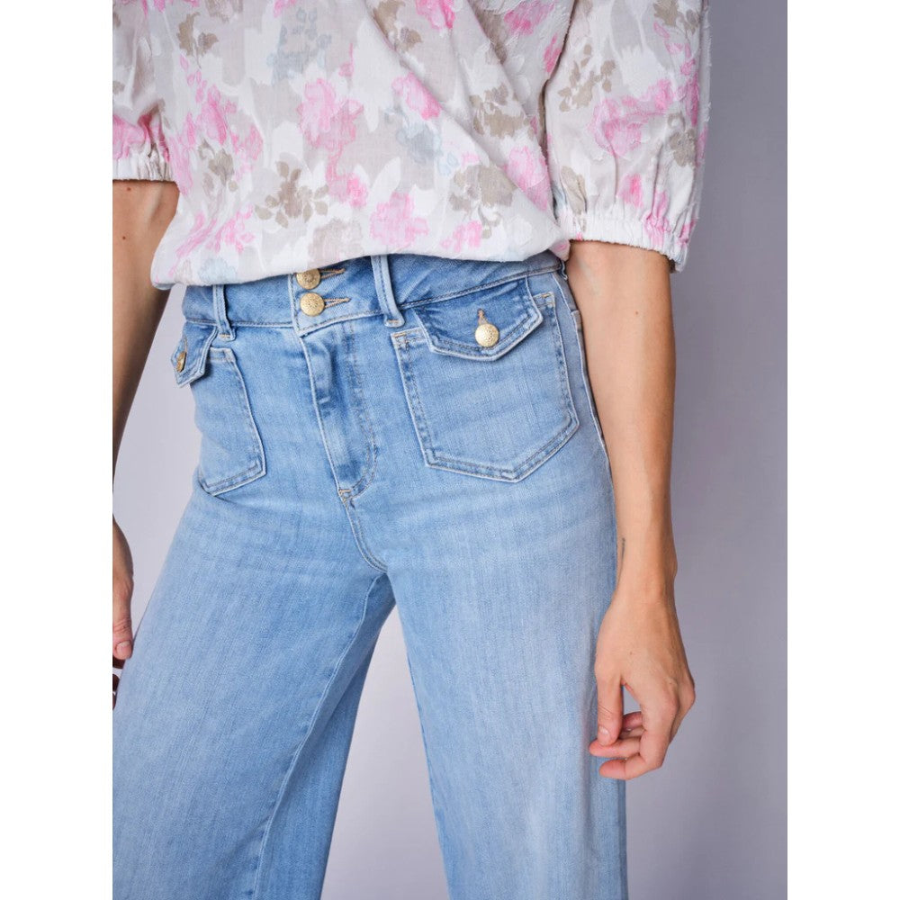 Mos Mosh W Colette Grendel Jeans Light Blue