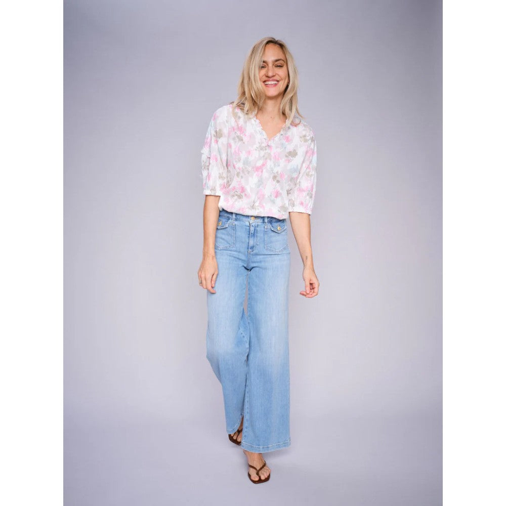 Mos Mosh W Colette Grendel Jeans Light Blue