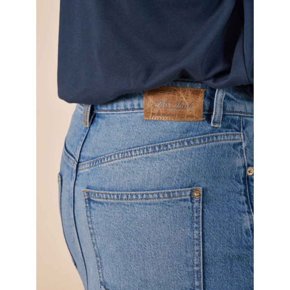 Mos Mosh W Mella Denim Skirt Blue