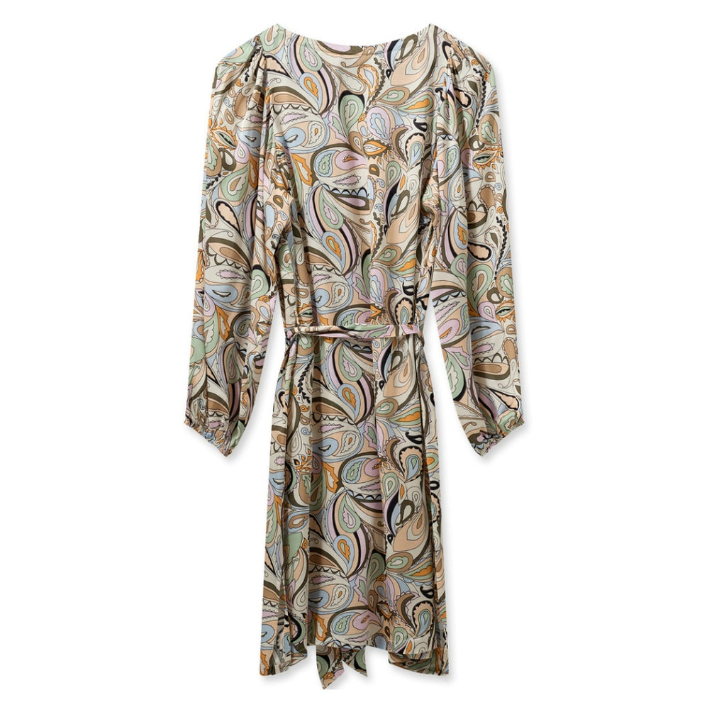 Mos Mosh W Rosaleen Arzu Dress Smoke Green