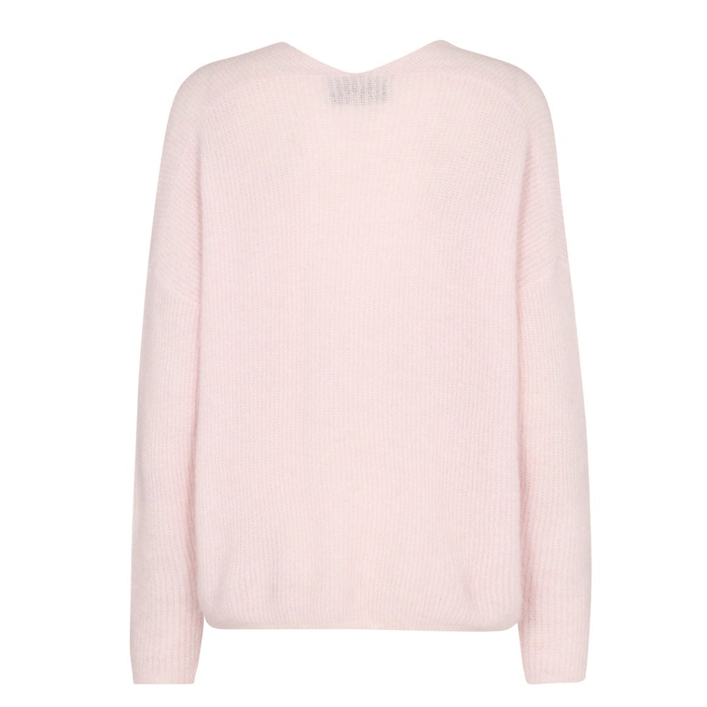 Mos Mosh W Thora V-Neck Knit Ballet Slipper