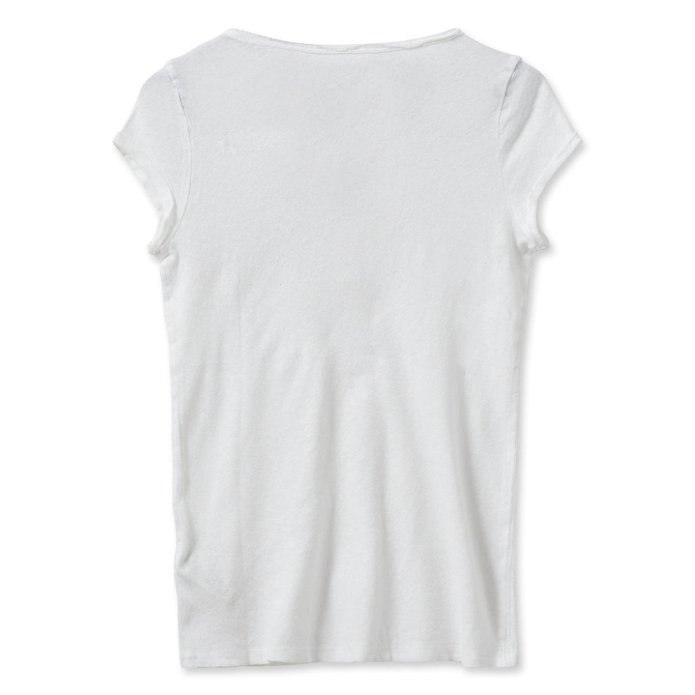 Mos Mosh W Troy Tee SS White