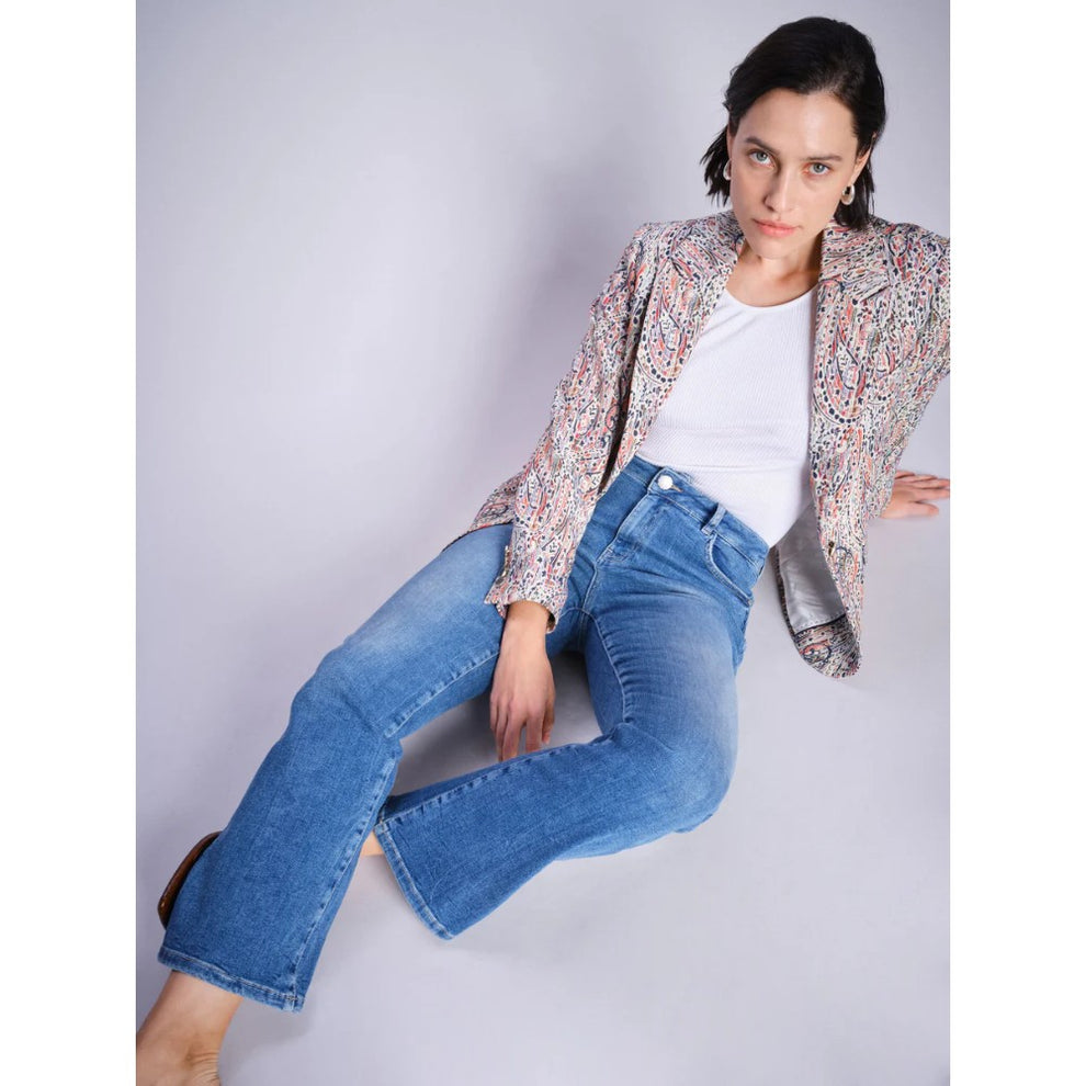 Mos Mosh W Cecilia Sioux Jeans Mid Blue
