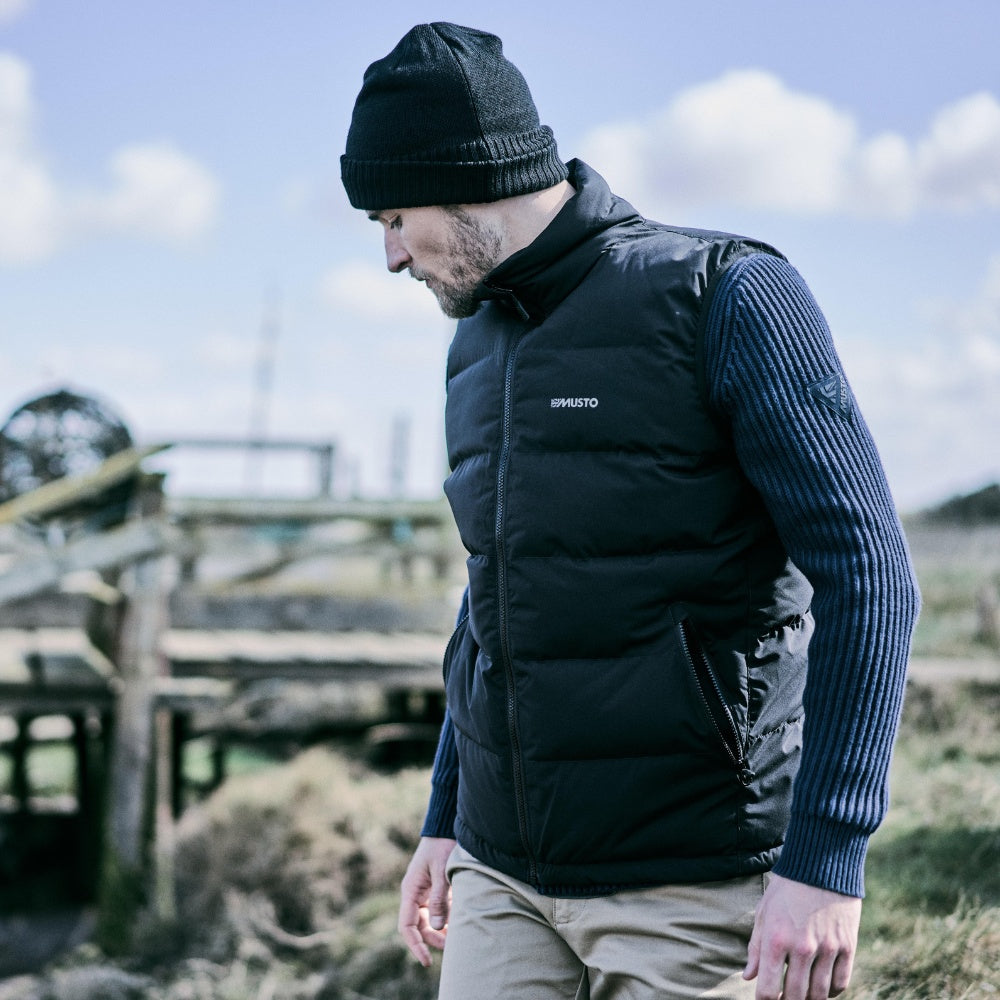 Musto M Marina Quilted Vest Black