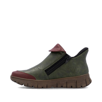 Rieker W Sko Green - N1353-52
