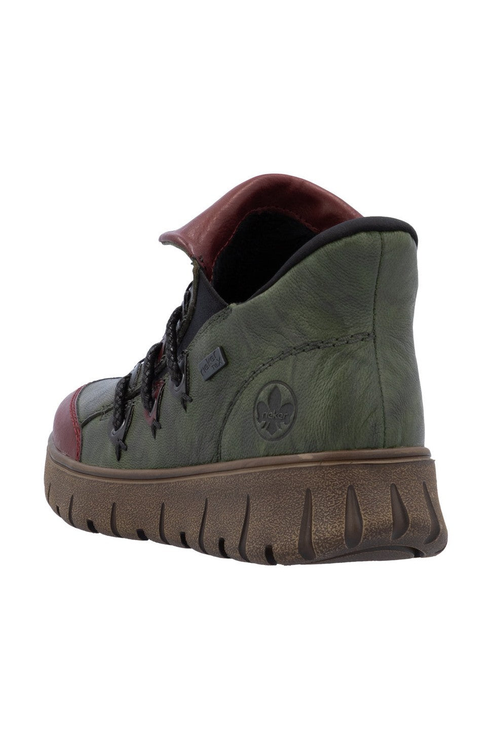 Rieker W Sko Green - N1353-52