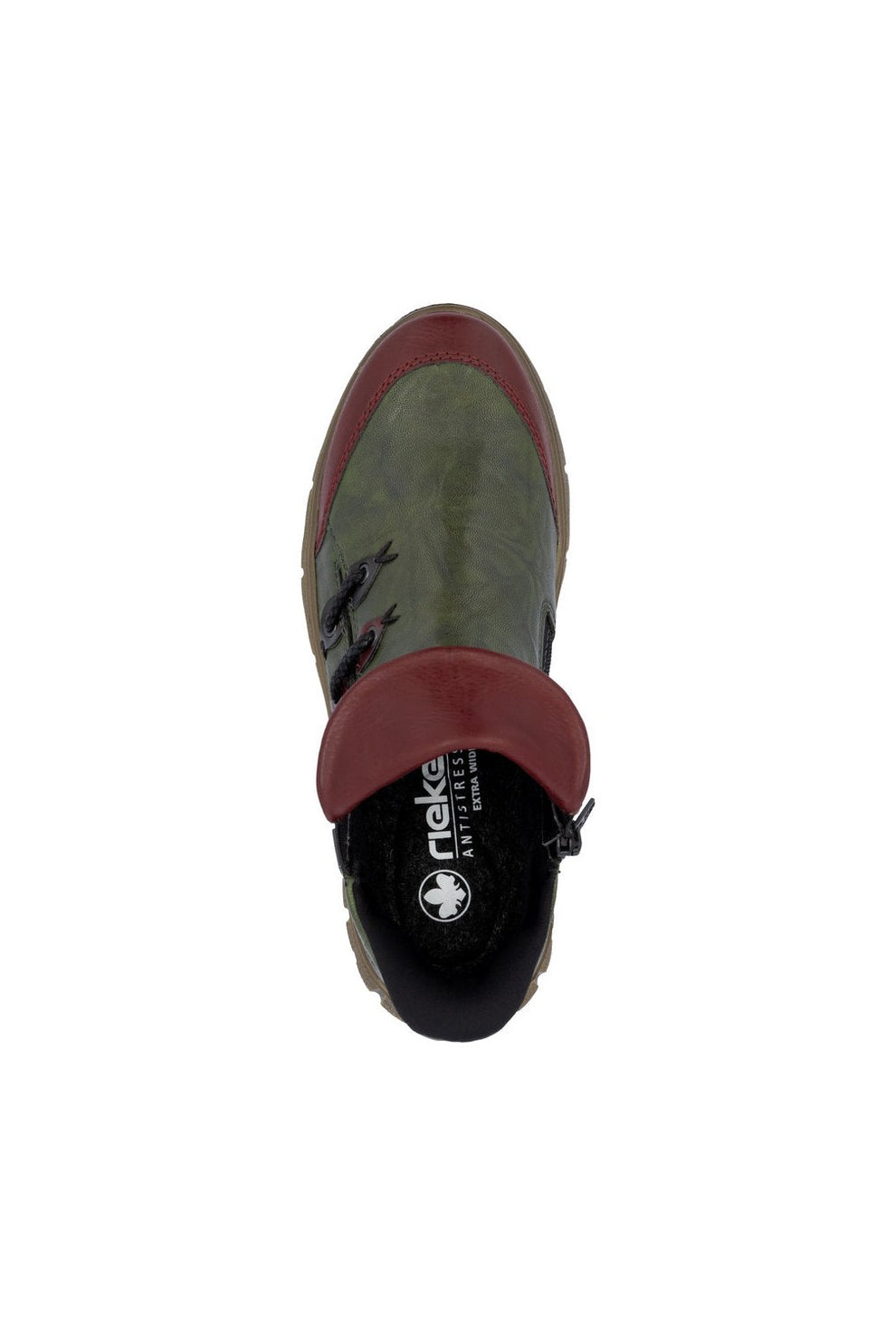Rieker W Sko Green - N1353-52