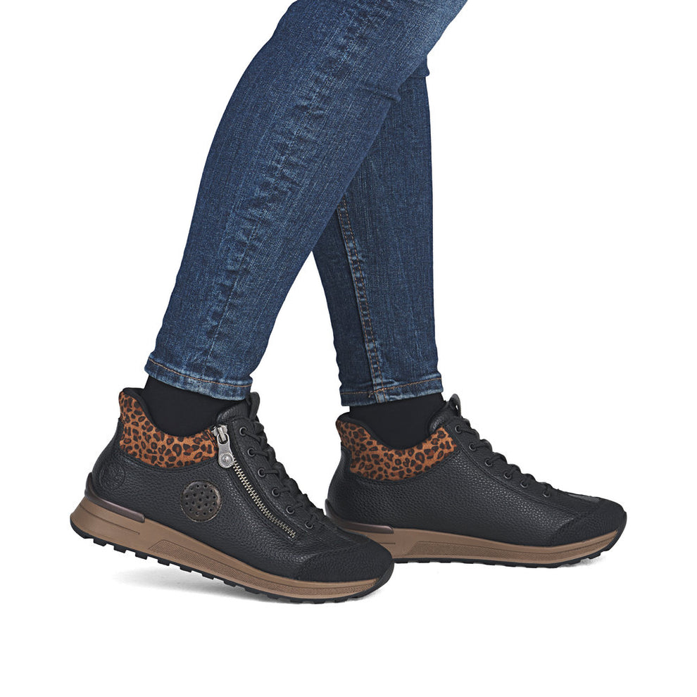 Rieker W Støvler Black - N1457-00