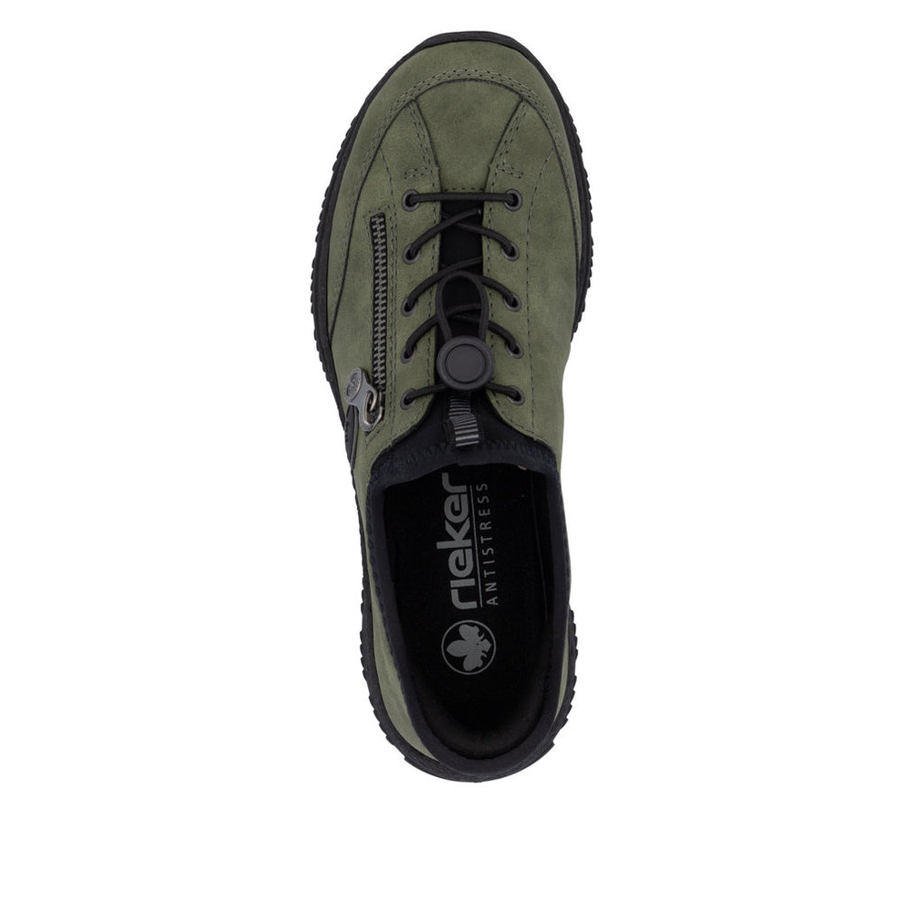Rieker W Sko Green - N3267-54