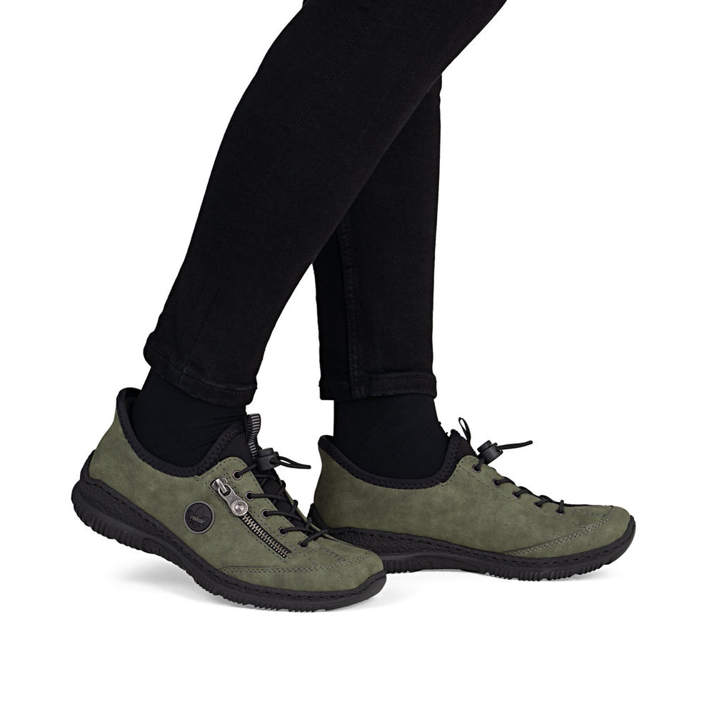 Rieker W Sko Green - N3267-54