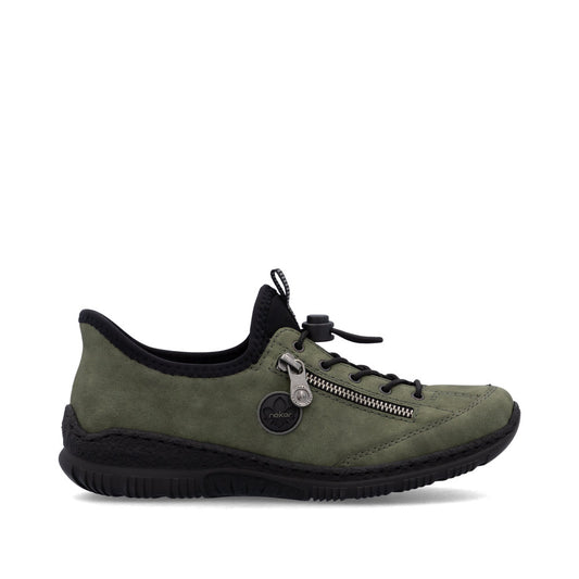 Rieker W Sko Green - N3267-54