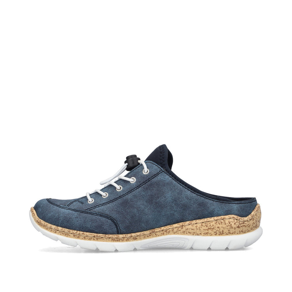 Rieker W Sko Blue - N4210-14