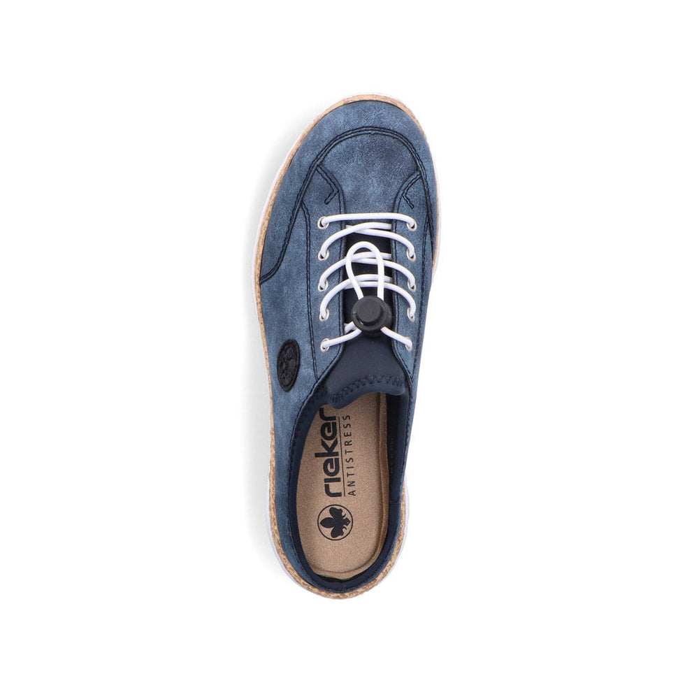 Rieker W Sko Blue - N4210-14