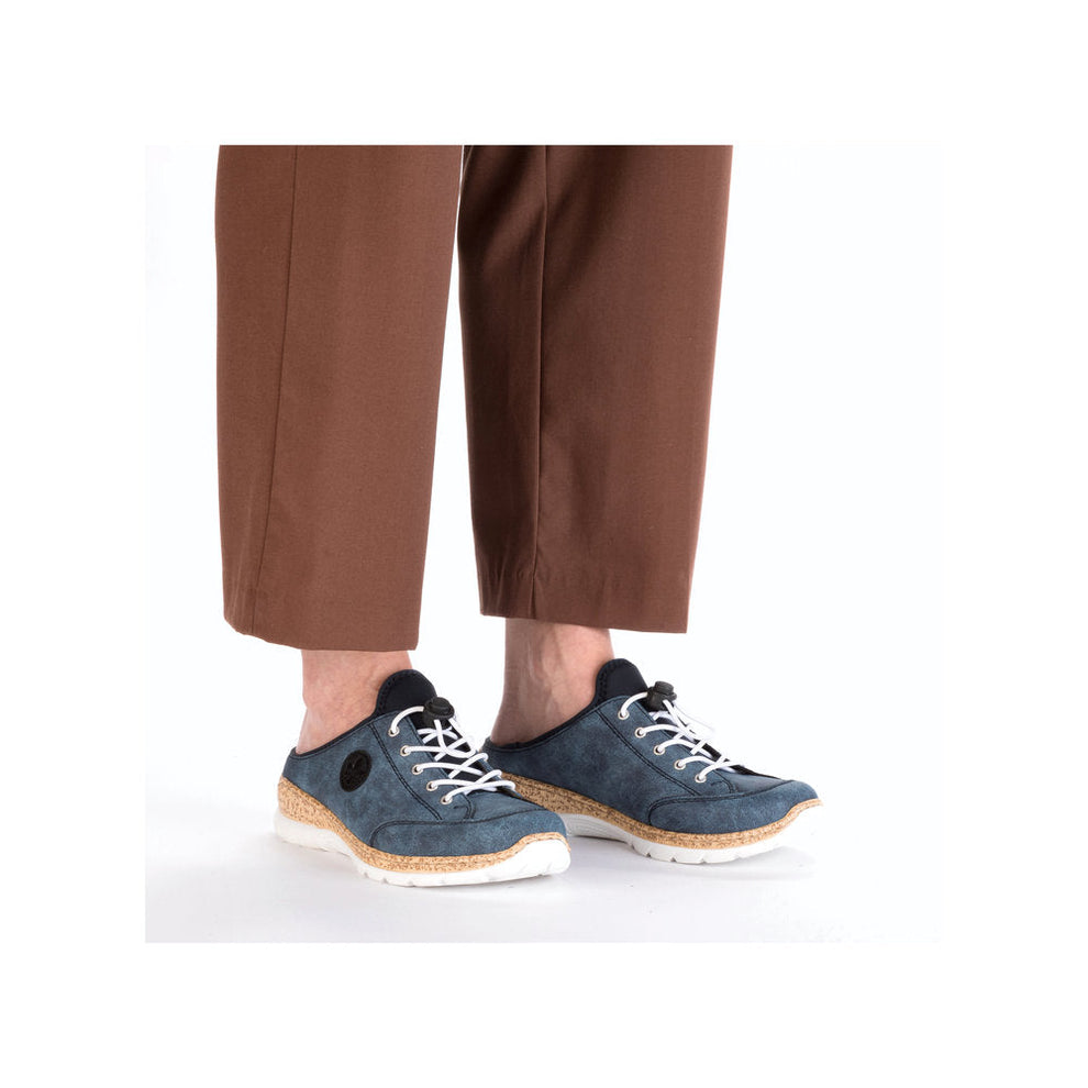 Rieker W Sko Blue - N4210-14