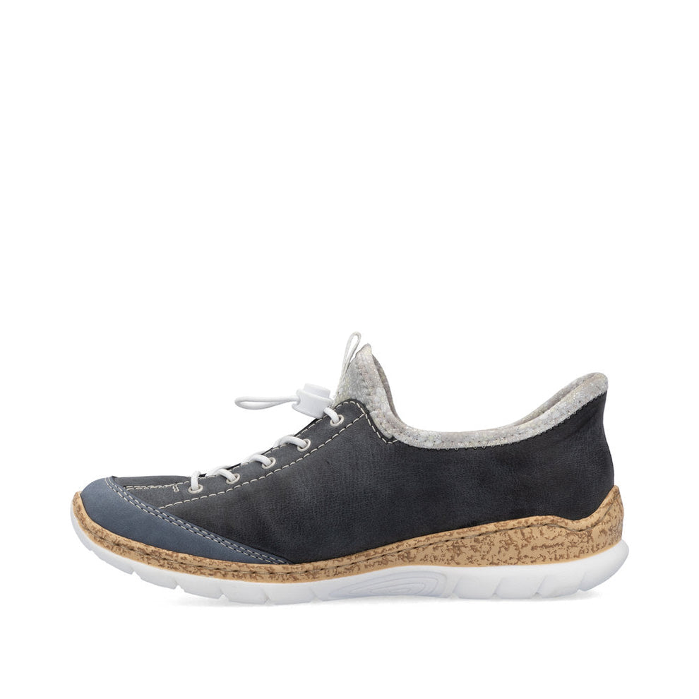 Rieker W Sko Blue - N42F2-14