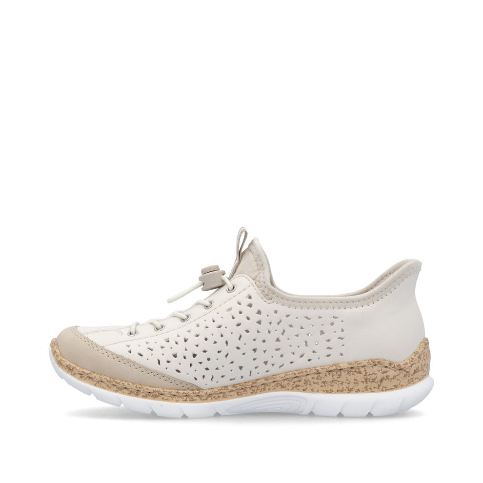 Rieker W Sko Beige - N42V3-60
