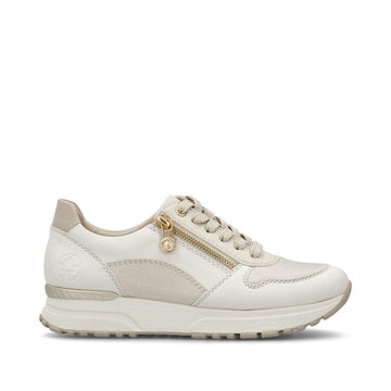 Rieker W Sneaker med Lynlås White Combination