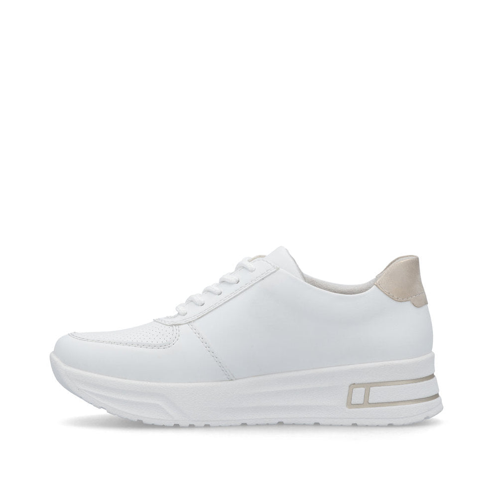 Rieker W Sko White - N8100-80