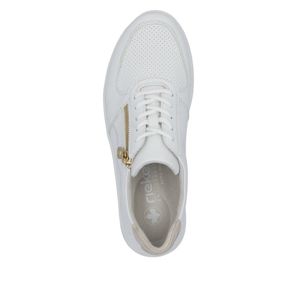 Rieker W Sko White - N8100-80
