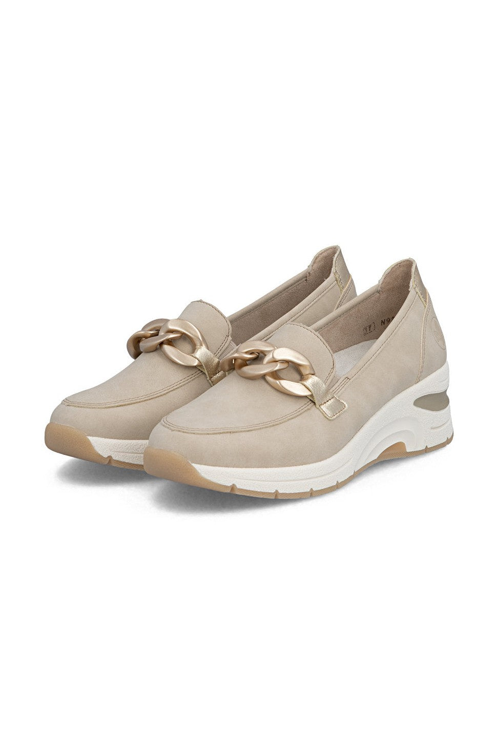 Rieker W Sko Beige - N9350-62