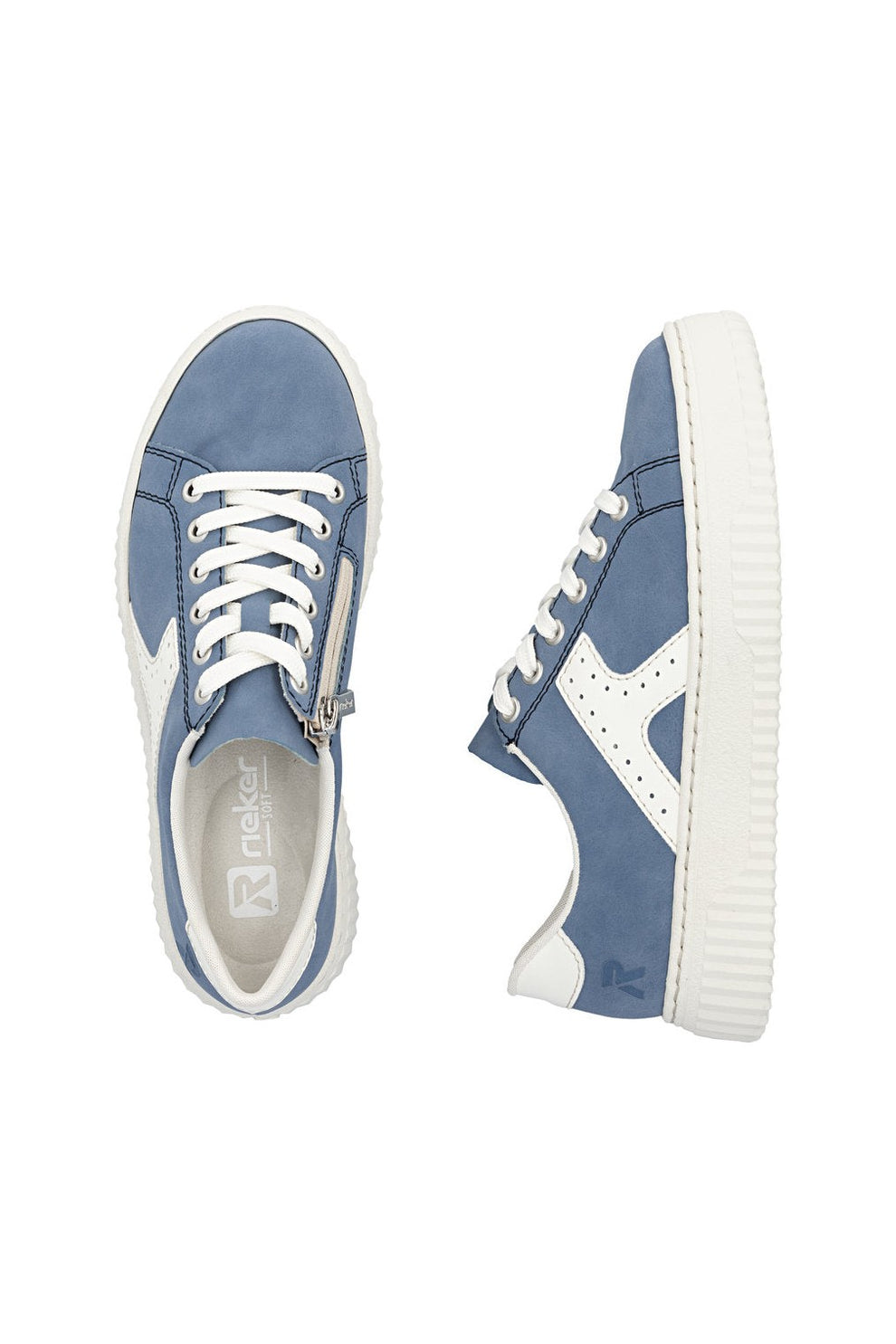 Rieker W Sko Blue - N9920-14