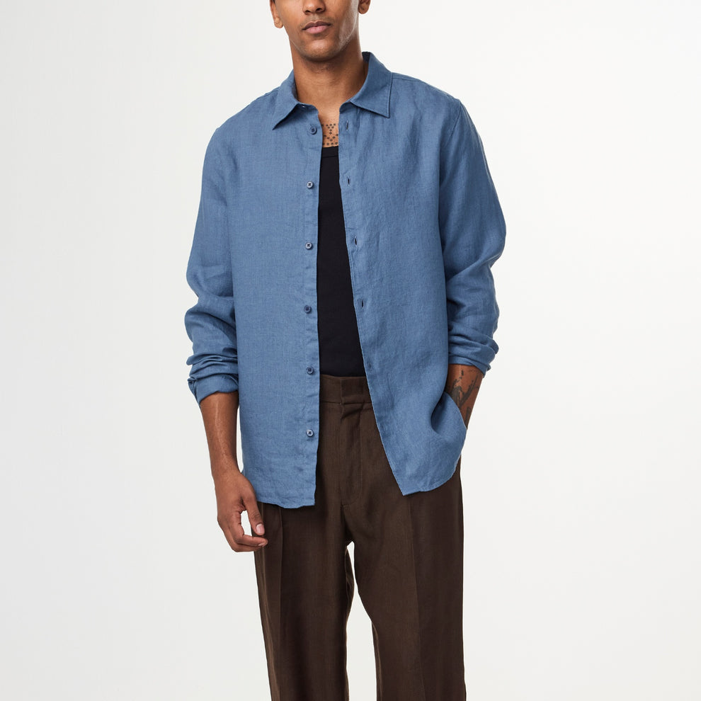 NN07 Enzo Shirt 5708 Bering Sea