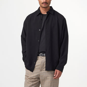 NN07 Freddy NO PKT 5971 Button up Black