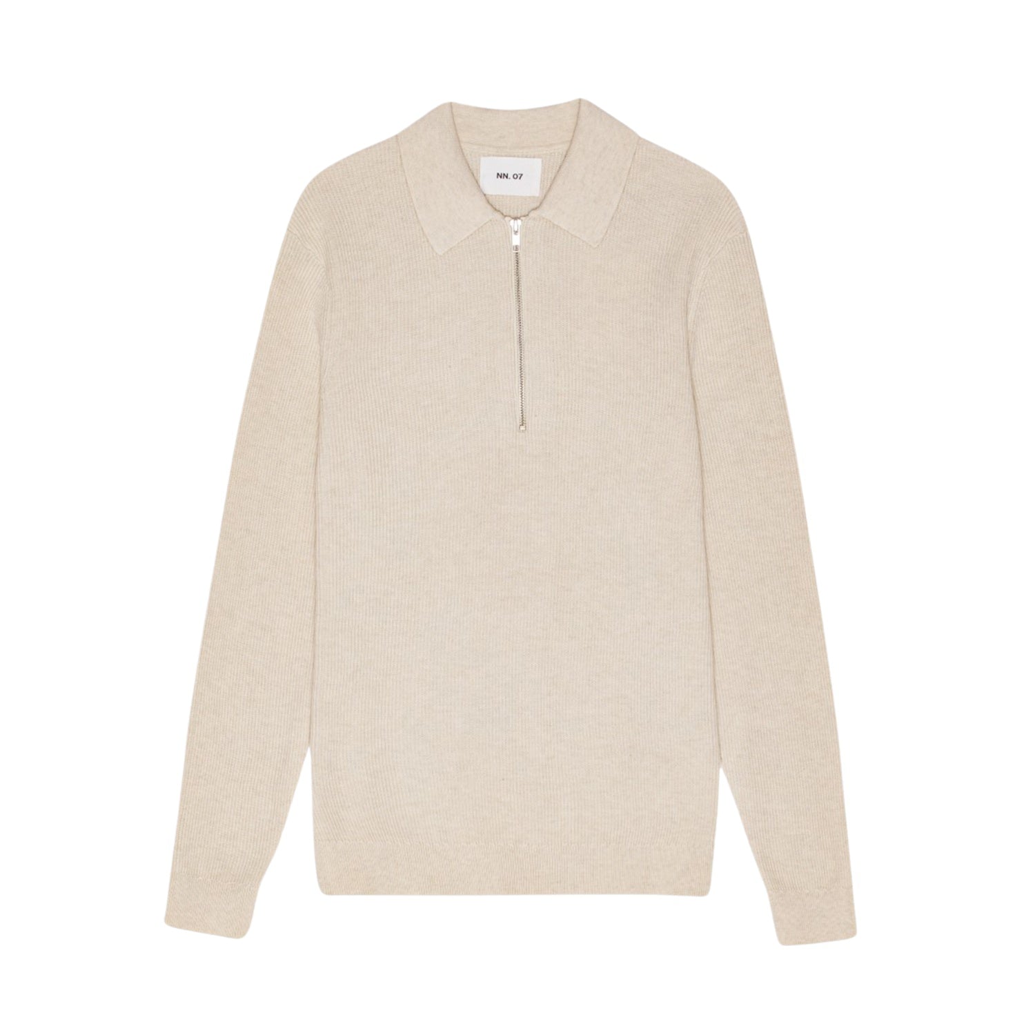 NN07 Hansie LS Zip 6600 Ivory