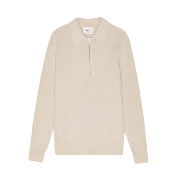 NN07 Hansie LS Zip 6600 Ivory