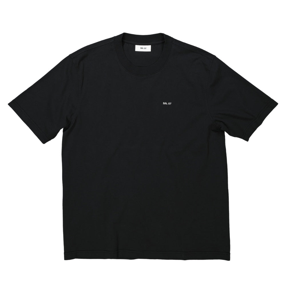 NN07 M Adam EMB T-Shirt 3209 999 Black