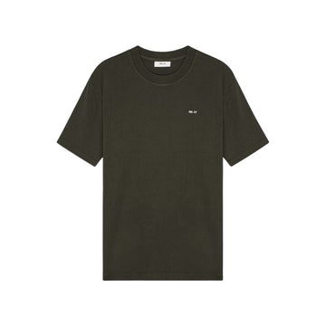 NN07 M Adam EMB T-Shirt 3209 Dark Army