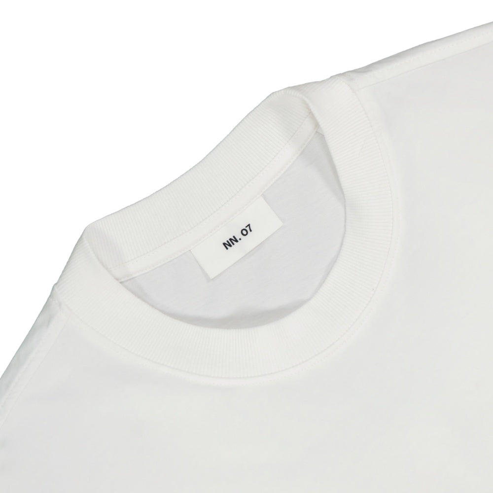 NN07 M Adam EMB T-Shirt 3209 White