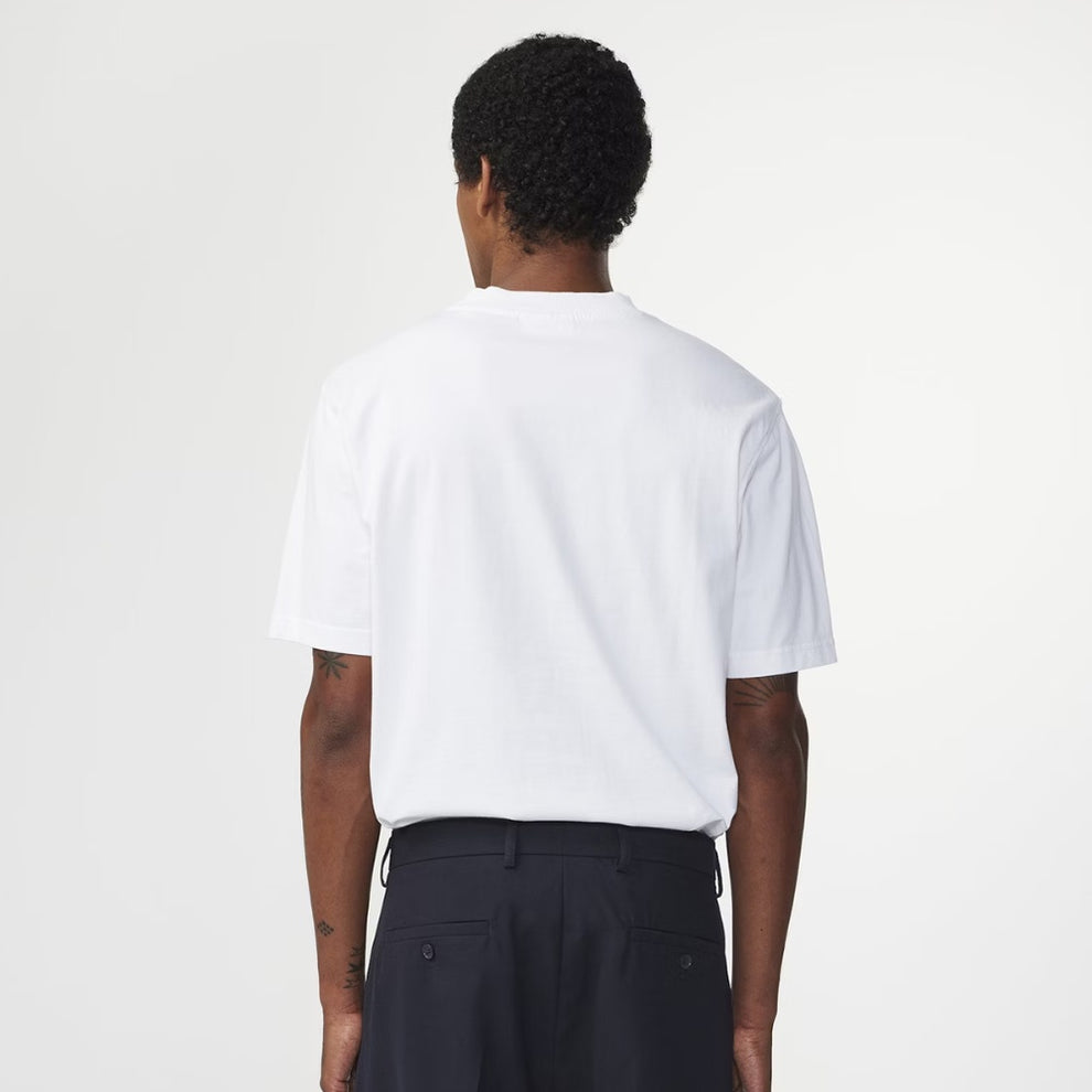 NN07 M Adam EMB T-Shirt 3209 White