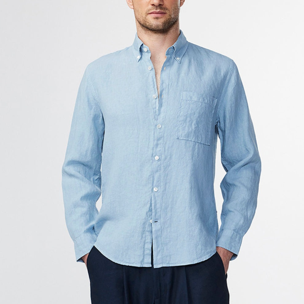 NN07 M Arne BD 5706 Skjorte Ashley Blue