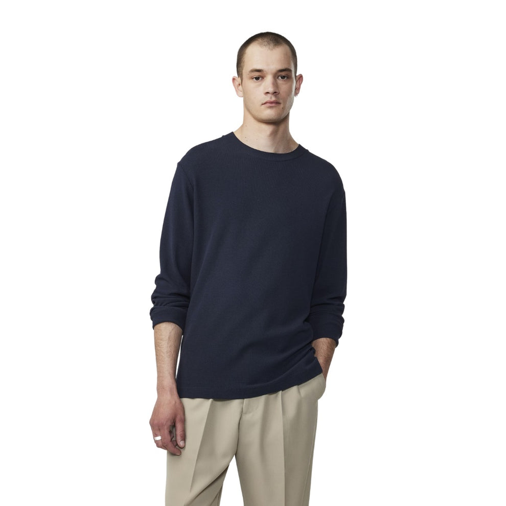 NN07 M Clive 3323 Pullover Navy