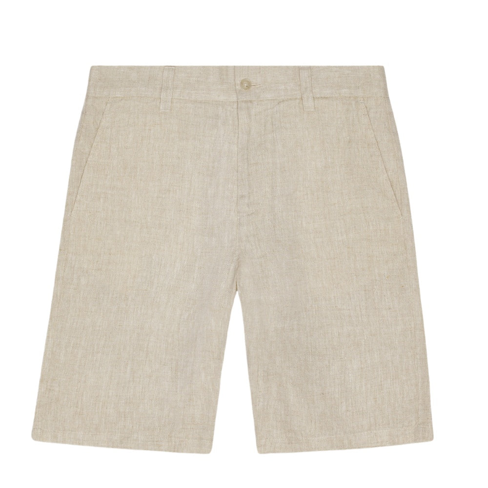 NN07 M Crown Hør Shorts 1454 Oat